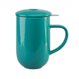 Kubek z zaparzaczem (turkusowy) Pro Tea Loveramics