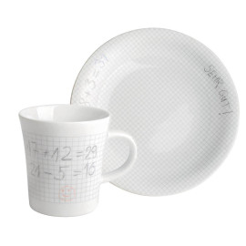 Zestaw: kubek z talerzykiem Notes Kahla