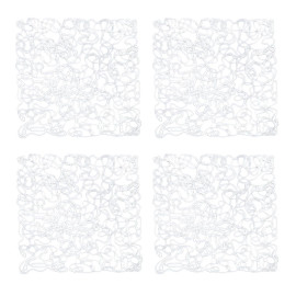 Zestaw 4 paneli dekoracyjnych (transparentnych) Fusion Koziol