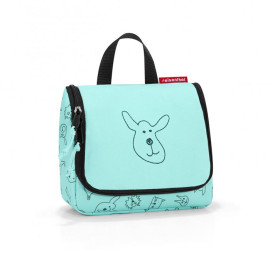 Kosmetyczka dla dziecka Cats and Dogs Mint Toiletbag Reisenthel