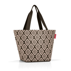 Torba Shopper M Diamonds Mocha Reisenthel