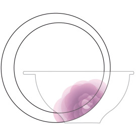 Misa na sałatki Rose Bugatti 