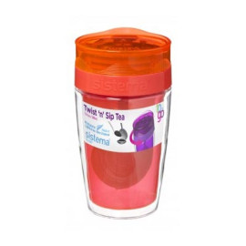 Kubek (czerwony) Twist ‘n’ Sip Tea To Go Sistema