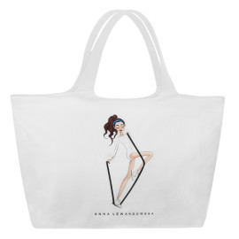 Torba uniwersalna (biała) HPBA Anna Lewandowska Healthy Plan by Ann