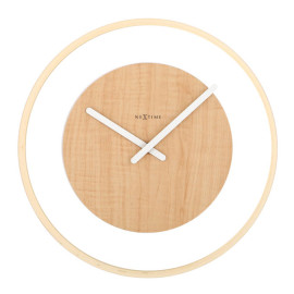 Zegar (jasny) Wood Loop Nextime