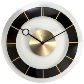 Zegar ścienny Retro (czarny) Nextime