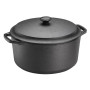 Żeliwny garnek (7 l) z żeliwną pokrywką Skeppshult