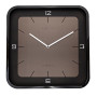 Zegar ścienny (czarny) Square Wall Nextime