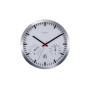 Zegar ścienny: termometr i miernik wilgotności (biały) Weather Station Nextime + bateria gratis