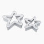 Wykrawaczki do ciasteczek gwiazdki STERNE Koziol (srebrne)