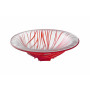 Misa na owoce ze szklanym wkładem (czerwona) Flora Bugatti