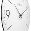 Zegar ścienny (biały) Basic Dome Nextime