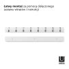 Listwa z 8 wieszakami (biała) Flip Umbra