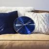 Zegar ścienny (niebieski) Elegant Dome Nextime