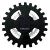 Zegar ścienny (czarny) Moving Gears Nextime