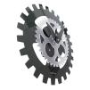 Zegar ścienny (czarny) Moving Gears Nextime