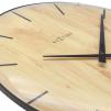 Zegar ścienny (beżowy) Edge Wood Dome Nextime