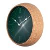 Zegar ścienny (zielony) Cork Nextime