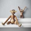 Figura, zabawka 9 cm (drewno tekowe) Małpka Kay Bojesen