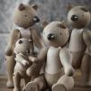 Figura, zabawka drewniana (25 cm) Miś Kay Bojesen