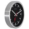 Zegar ścienny z indeksami (czarny, 19 cm) Station Nextime