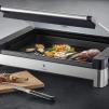 Grill elektryczny stołowy ze szklaną pokrywą Lono WMF