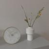 Zegar stojący (biały) Marble Nextime