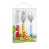 Komplet sztućców dziecięcych 3 el. MOMO Vialli Design 