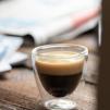Zestaw 2 szklanek z podwójnymi ściankami espresso (80 ml) Amo Vialli Design