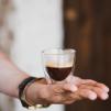 Zestaw 2 szklanek z podwójnymi ściankami espresso (80 ml) Amo Vialli Design