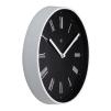Zegar ścienny (czarny) Irving Nextime