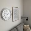 Zegar ścienny (biały) Quebec Nextime
