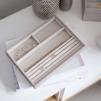 Organizer na pierścionki/bransoletki (taupe) Classic Stackers