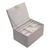 Pudełko na biżuterię, potrójne (taupe) Classic Stackers 