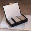 Pudełko na biżuterię z pokrywką (czarne) Mini Classic Stackers