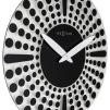 Zegar ścienny (czarny) Dreamtime Nextime
