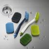 Szczotka do zmywania naczyń + myjka (niebieskie) CleanTech Joseph Joseph