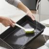 Szczotka do zmywania naczyń + zapas (biało-zielona) CleanTech Joseph Joseph
