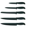 Zestaw 5 noży w czarnym bloku Acida Kela