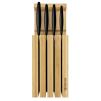 Blok bambusowy z 4 nożami (czarnymi) Kyocera