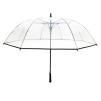 Parasol automatyczny dla 2 osób (przezroczysty z czarną obwódką) Smati