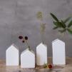 Zestaw 4 mini wazoników Garden houses Rader