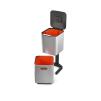Kosz do segregacji śmieci 40 l (stalowy) Totem Compact Joseph Joseph