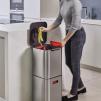 Kosz do segregacji śmieci 40 l (stalowy) Totem Compact Joseph Joseph
