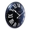 Zegar ścienny (czarny) London Roman Nextime