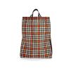 Worek Glencheck Red Mini Maxi Sacpack Reisenthel