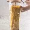 Słoik do przechowywania makaronu spaghetti (2,2 l) Facetted Clip Top Jar Kilner