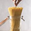 Słoik do przechowywania makaronu spaghetti (2,2 l) Facetted Clip Top Jar Kilner