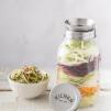 Słoik z tarką spiralną do warzyw (1 l) Kilner 