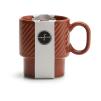 SF-5018101 Filiżanka ceramiczna z uchem (brązowa) Coffee Sagaform
